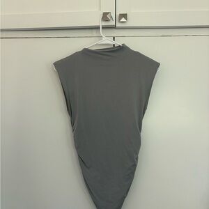 Abercrombie shell bodysuit - grey